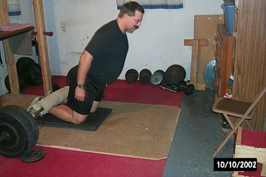 Homemade Glute Ham Raise (GHR)